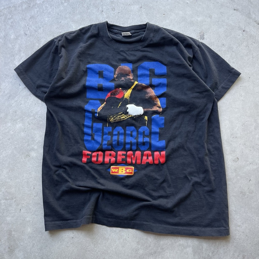 Vintage Big George Foreman‎ WBC Heavyweight Boxing XL SHIRT